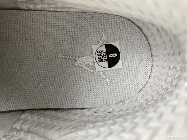 MaikeSneakers PS Retro 3 Jordan Air 'Triple White' 429487-111 0505